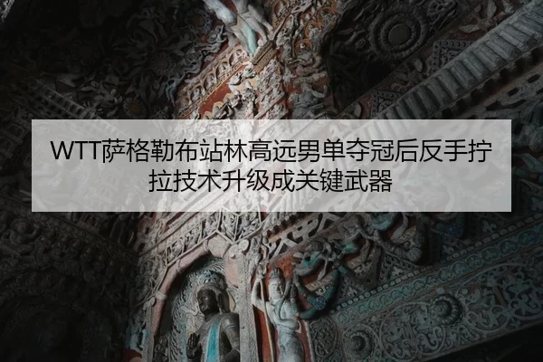 WTT萨格勒布站林高远男单夺冠后反手拧拉技术升级成关键武器